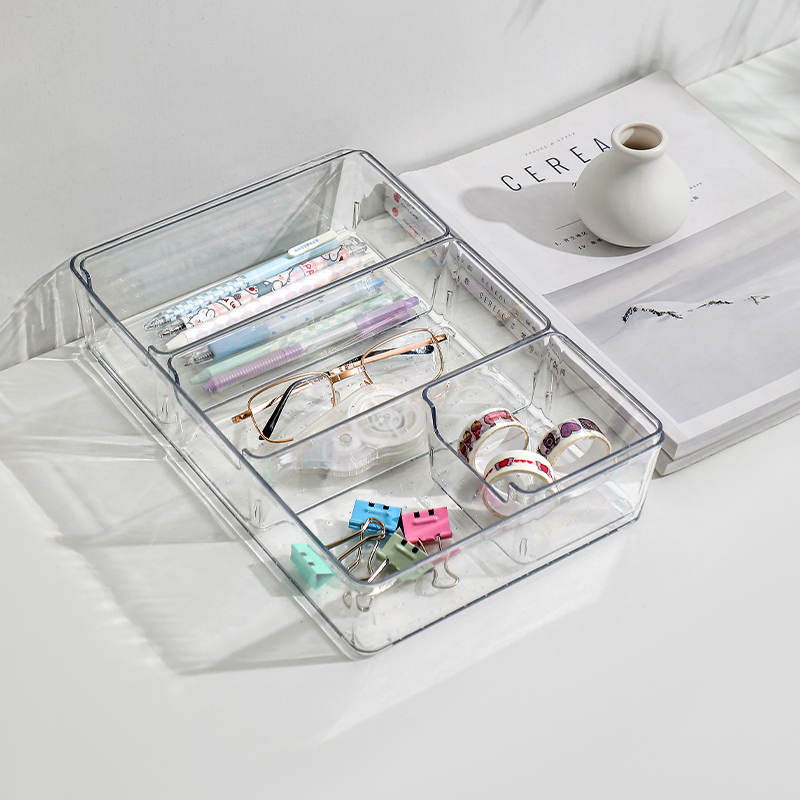Cosmetic and Stationery Storag - Home Office Desk With Drawers recension och pris