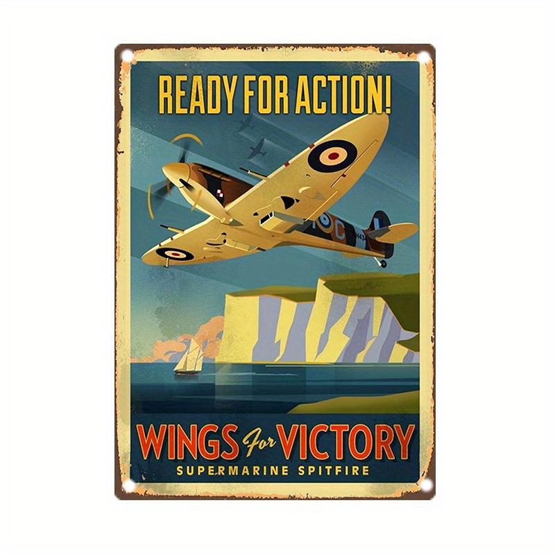 Vintage Supermarine Spitfire M - Home Office Ideas recension och pris
