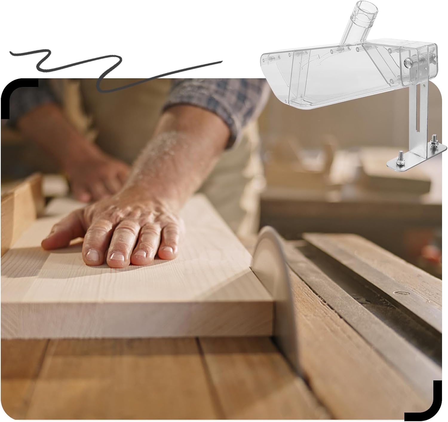 Woodworking Table Saw Protecti - Standing Desk Electric recension och pris