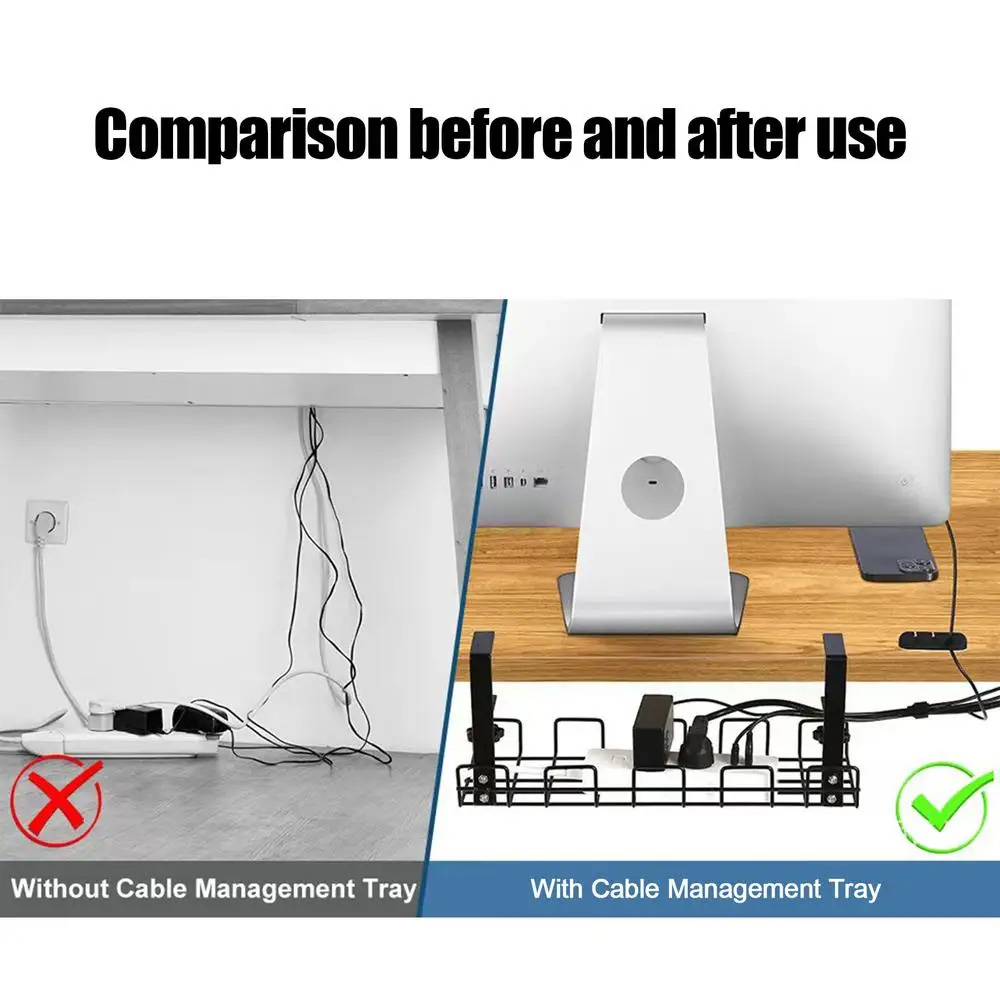 Cable Management Box Under Des - Cable Management Box recension och pris