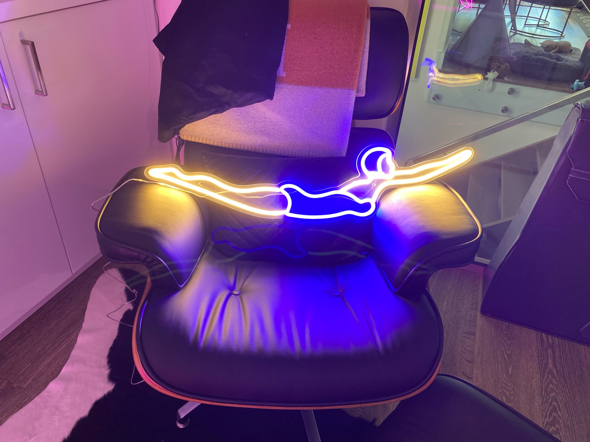 Custom Neon Sign LED Neon Ligh - Home Office Logo recension och pris