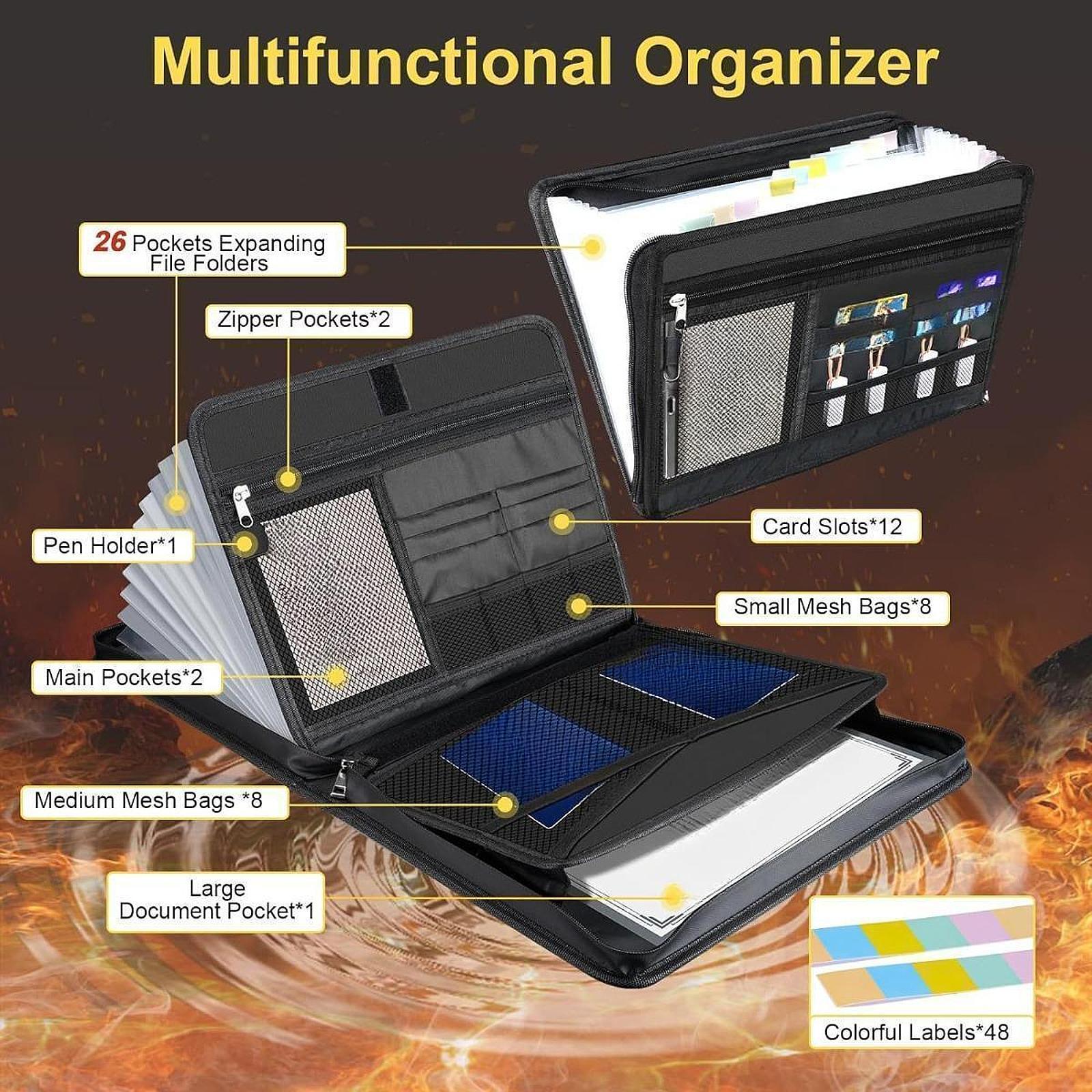 File Organizer School Office S - Home Office Travel Document recension och pris