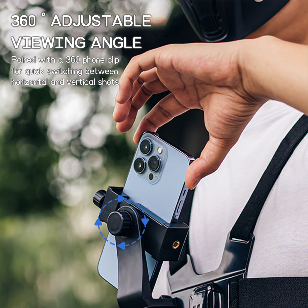 Chest Mount Phone Strap Holder - Home Office Desk recension och pris