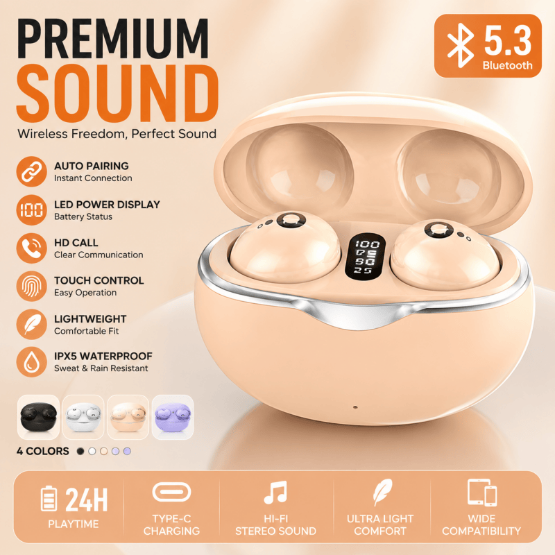 New Hot Mini Invisible Headpho - Home Office Of Amazon recension och pris